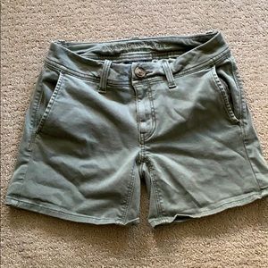 Olive green EUC shorts